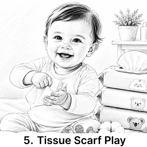 Tissue Scarf Play